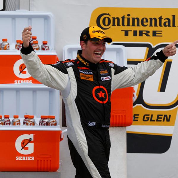 Ryan Eversley celebrating 